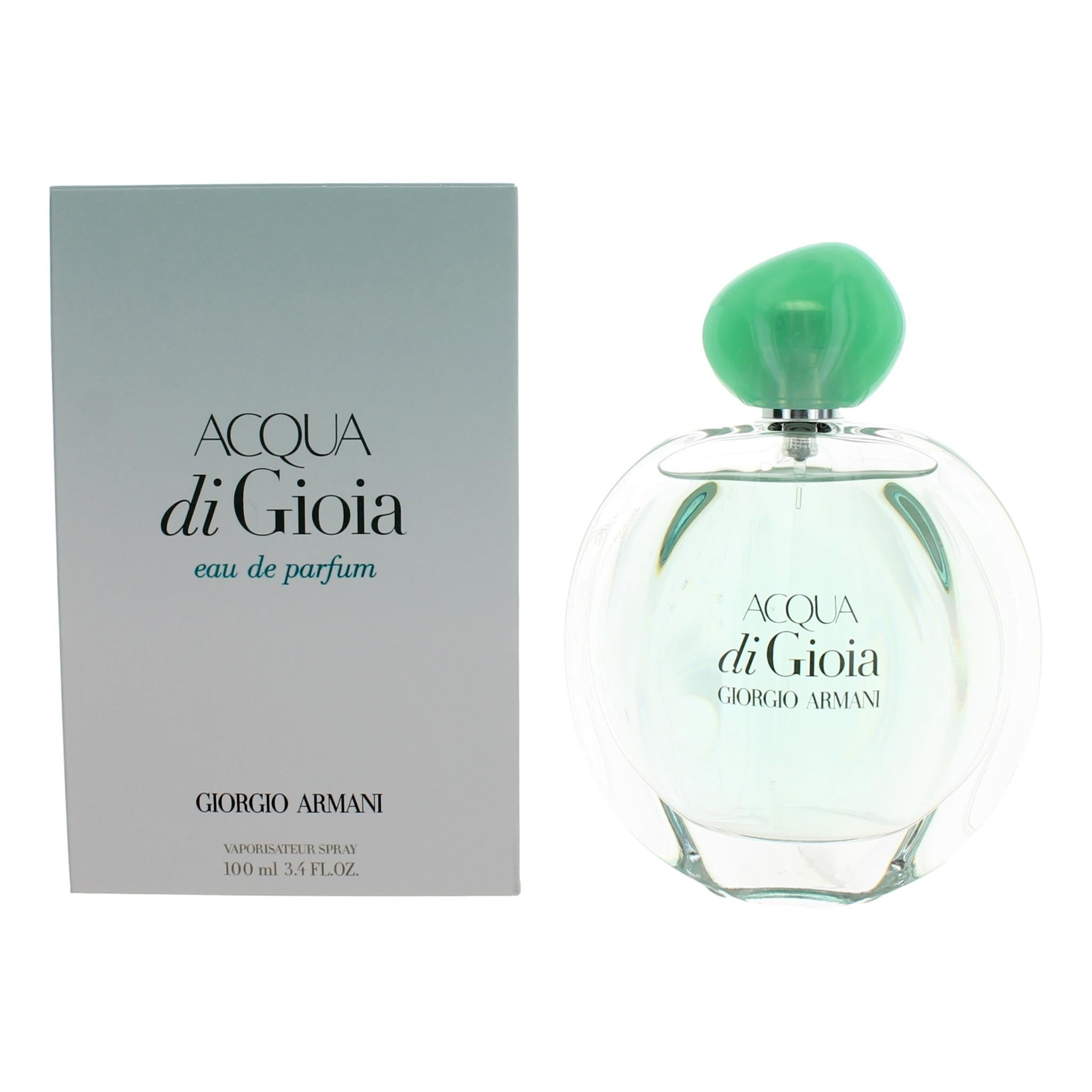 Bottle of Acqua di Gioia by Giorgio Armani, 3.4 oz Eau De Parfum Spray for Women